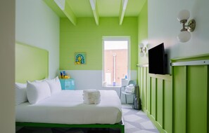 Habitación individual | Ropa de cama hipoalergénica, insonorización, wifi gratis y ropa de cama 