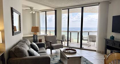 14th Floor! Awesome Views! Free Beach SRVC!Free Beach Bonfires M & Fri Nights