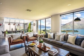 TV, fireplace, video games, offices