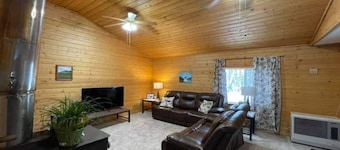 Willow Forest Cabin with Sauna, Pet and Family Friendly