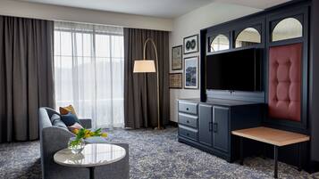 Suite, 2 chambres | Literie de qualité, coffre-fort, bureau, rideaux d’obscurcissement