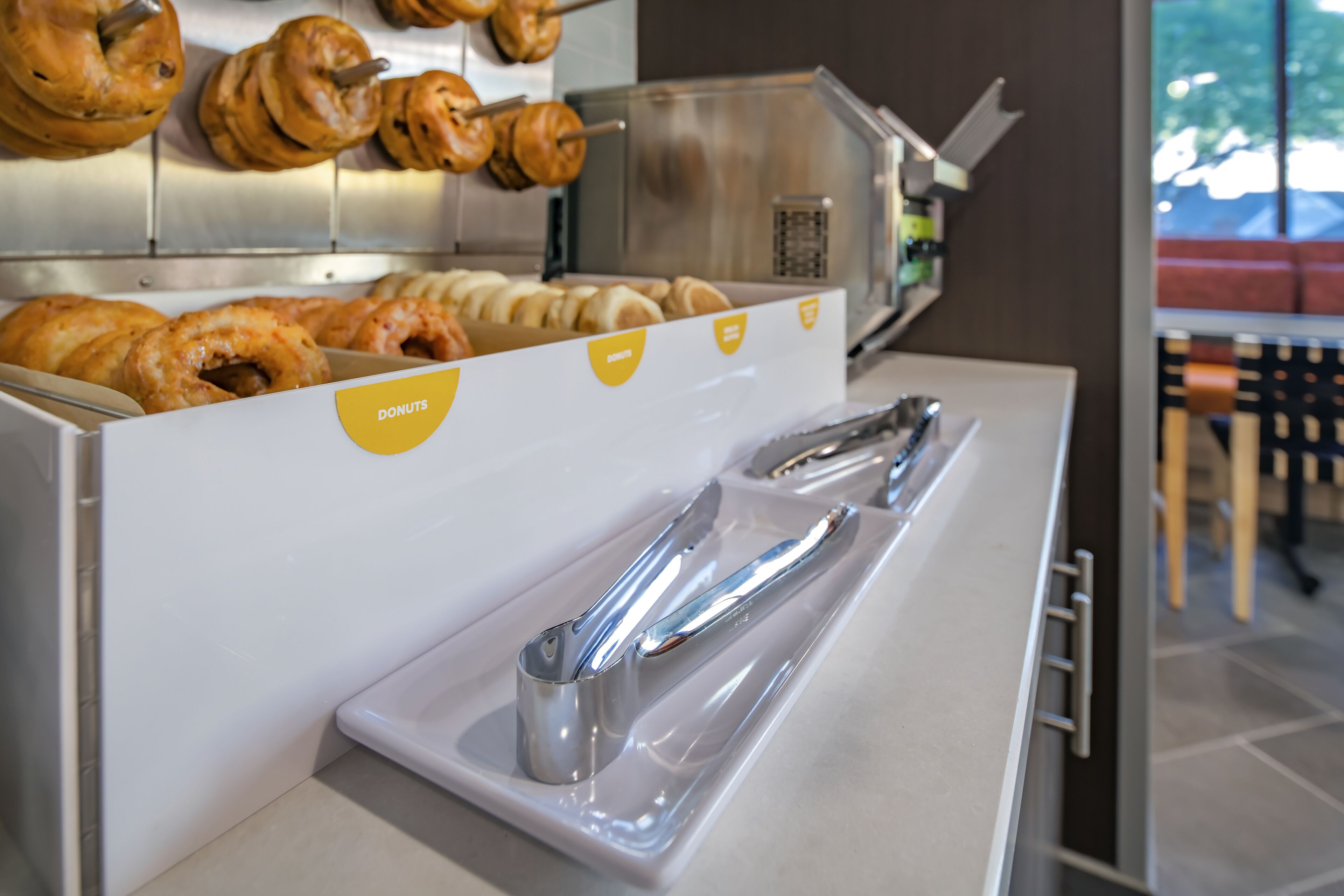 free daily self-service breakfast