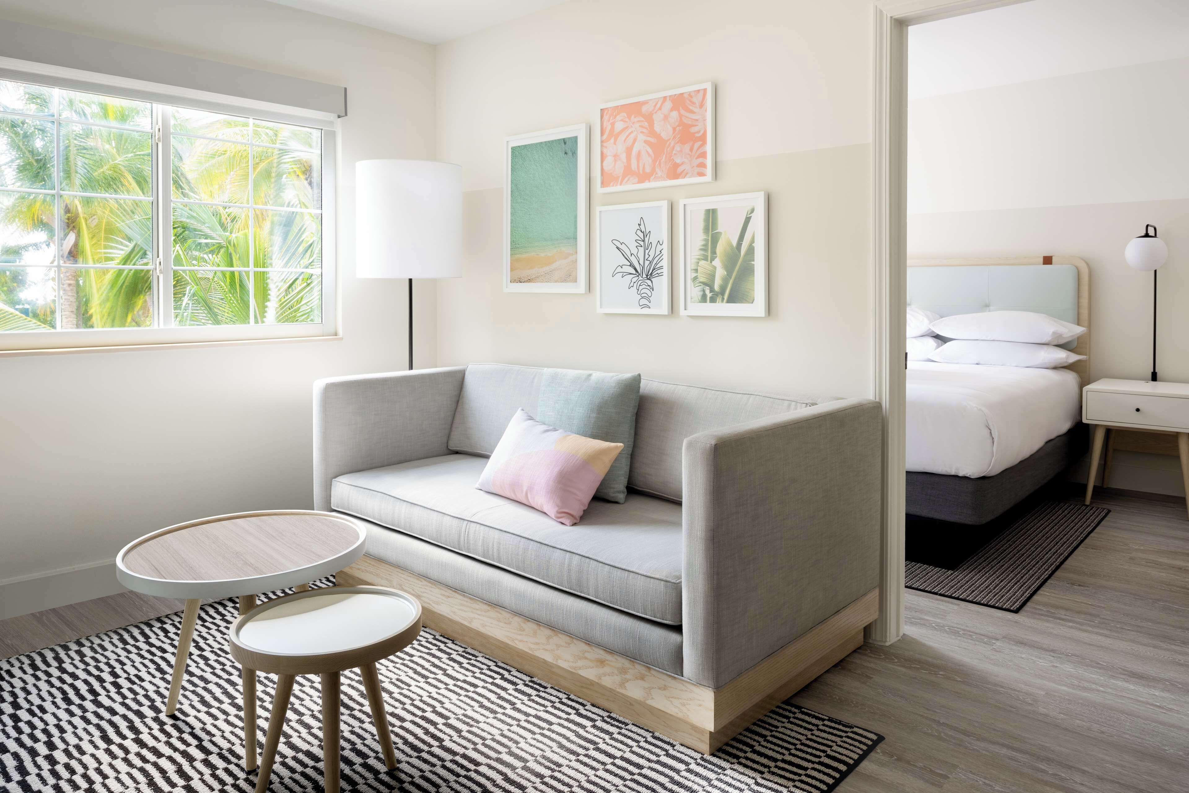 suite, 2 bedrooms | living area | 55-inch led tv with cable channels, tv, netflix