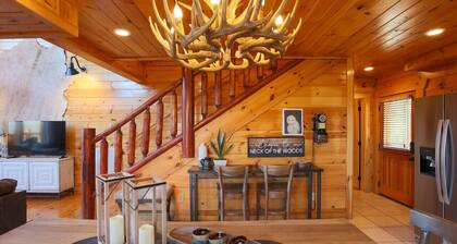 INDOOR POOL CABIN with MOVIE THEATER