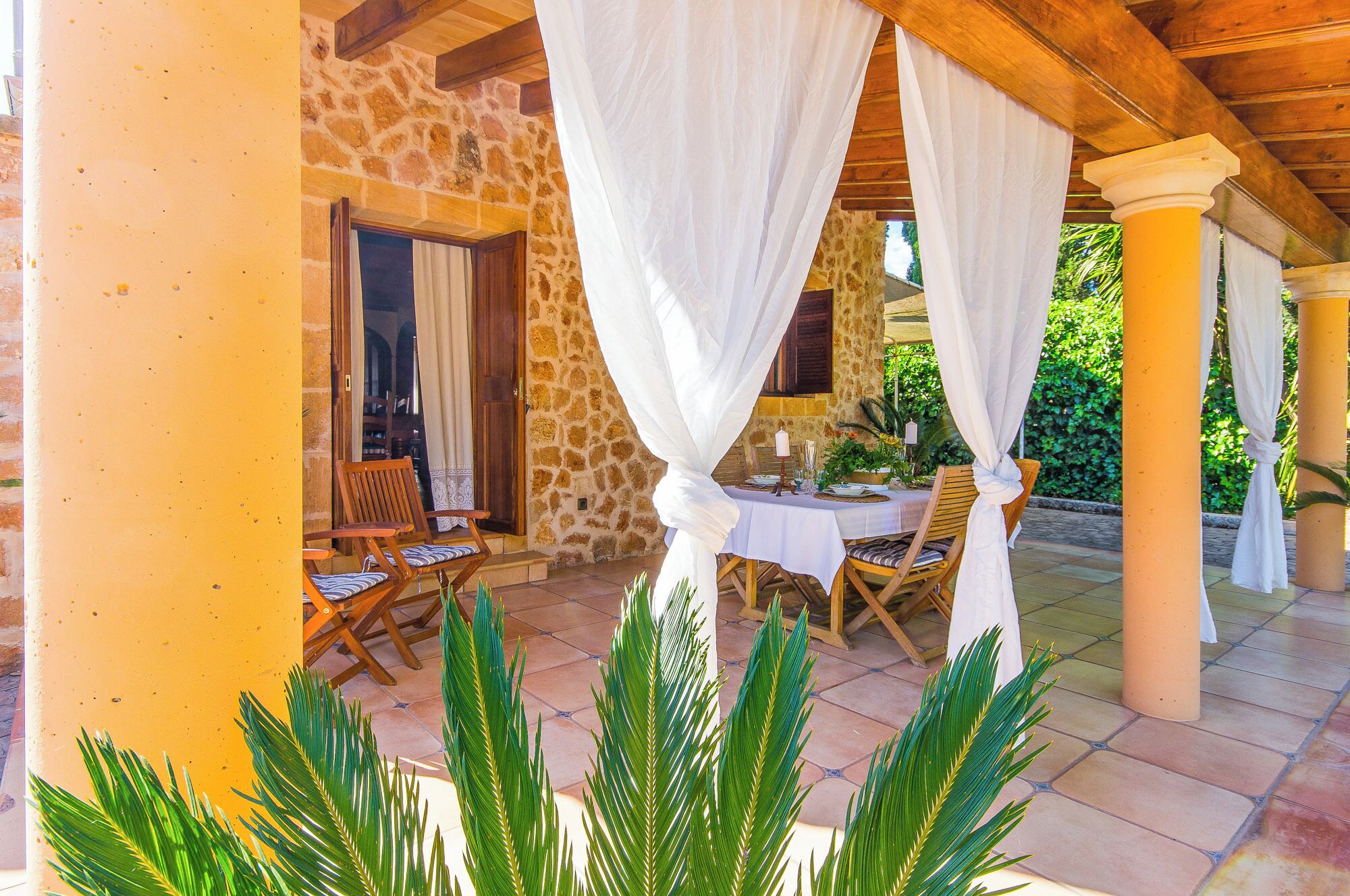 Udendørs spisemuligheder