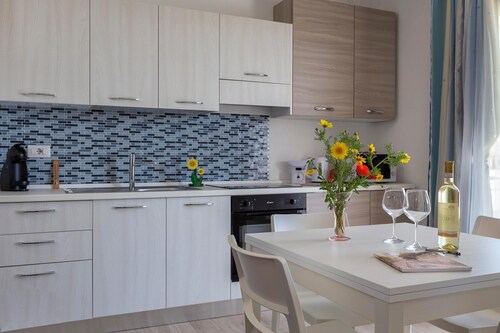 Holiday Apartment “Sa Domo Mea Isola Rossa” with Sea View and Air Conditioning