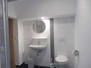 Hair dryer, towels
