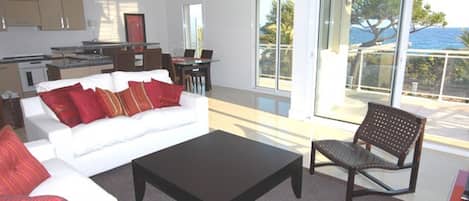 Télévision, lecteur de DVD, livres, vidéothèque