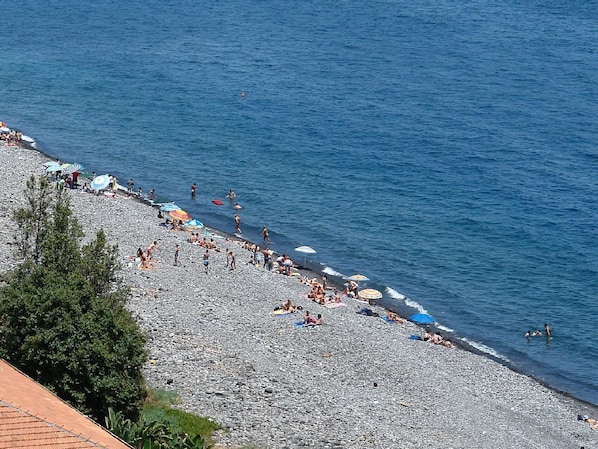 In Strandnähe, Liegestühle