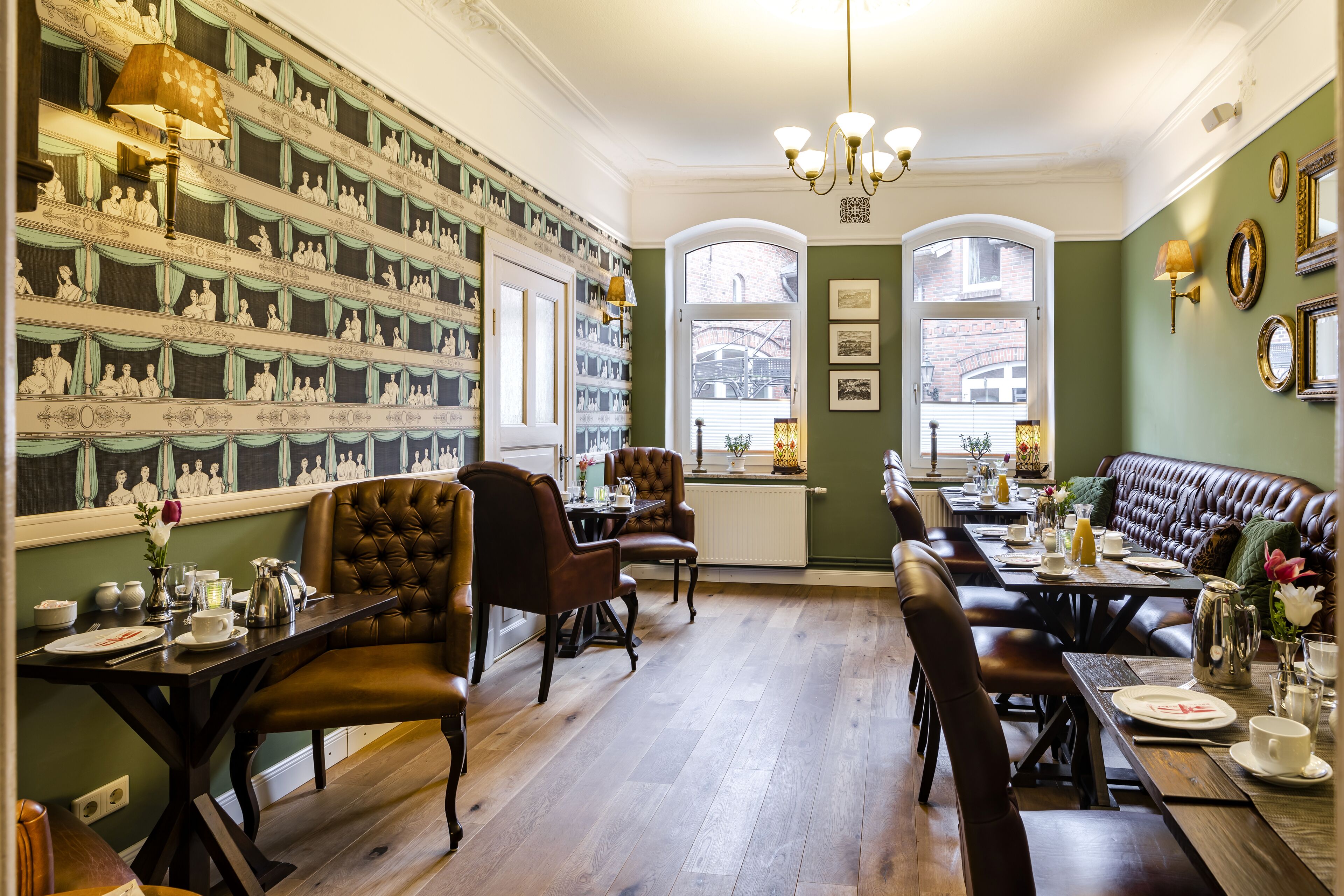 daily buffet breakfast (eur 7 per person)