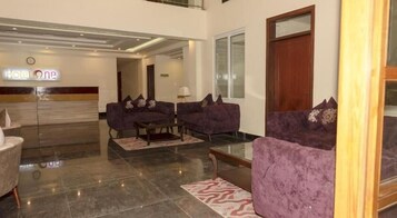 Sala de estar en el lobby