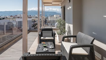 Suite Studio Junior | Vue depuis le balcon