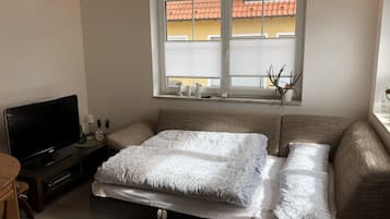 1 Schlafzimmer, Reisekinderbett, WLAN, Bettwäsche