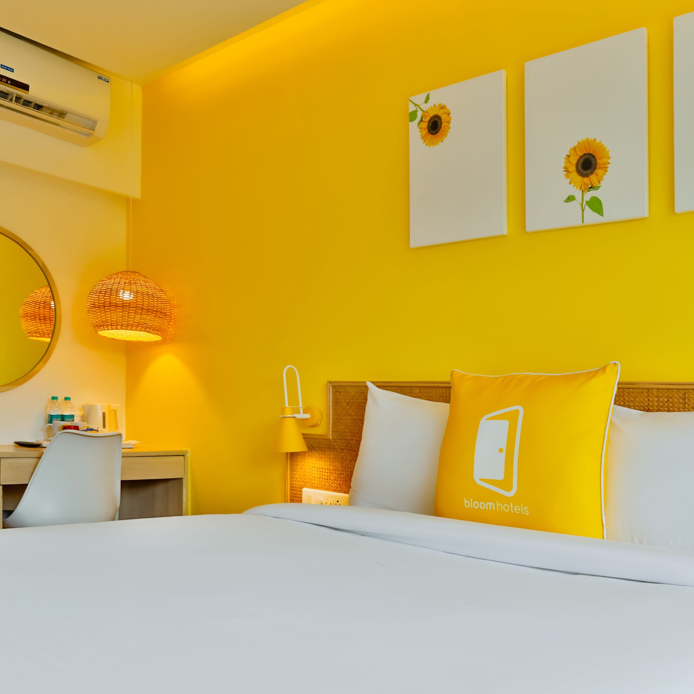 Standard Double Room | In-room safe, desk, laptop workspace, iron/ironing board