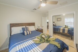 2 chambres, fer et planche à repasser, Wi-Fi