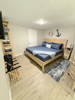 1 chambre, fer et planche à repasser, Wi-Fi gratuit, draps fournis