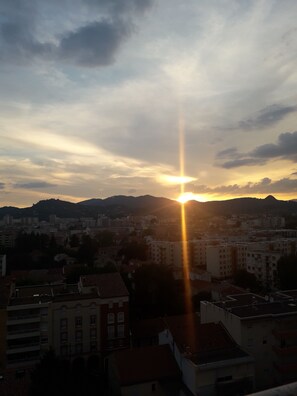 Vue depuis l’hébergement