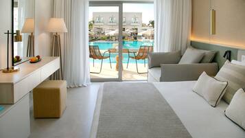 Superior Room Swim up | Ausblick vom Zimmer