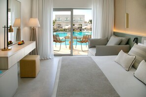 Superior Room Swim up | View from room - Atlantica Aqua Blue Hotel (Paralimni)