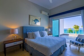 Individually decorated, individually furnished, blackout curtains - Blue Green E3C1 (Sosúa)