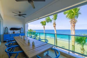 Panoramic Penthouse, 4 Bedrooms, Ocean View, Beachfront | Living area - Blue Green E3C1 (Sosúa)