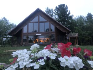 Exterior - Adirondack  river house with a new pavilion seats 50 constructed fall of 2025 (Winthrop)