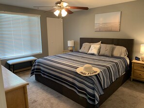 3 bedrooms, desk, iron/ironing board, free WiFi