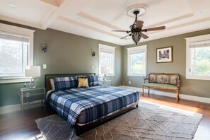 4 bedrooms, iron/ironing board, travel crib, WiFi