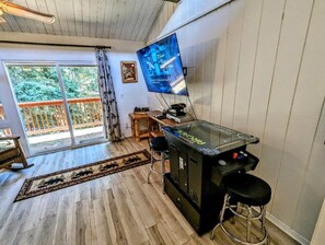 Game room - Your All-Season Chalet Basecamp โ A/C + Unmatched Location! (Big Bear Lake)
