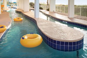 屋外プール、温水プール