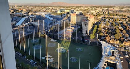 1BR Corner Penthouse Suite/Balcony 31st Floor