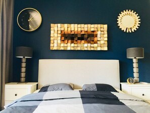 Lägenhet | 1 sovrum, strykjärn/strykbräda, gratis wi-fi och sängkläder