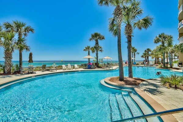 Indoor pool, a heated pool