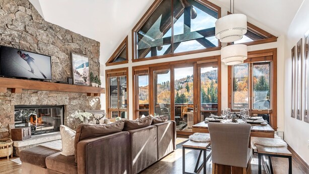 Smart TV, fireplace - 4BR ski-in/out Beaver Creek condo with mountain views (Avon)