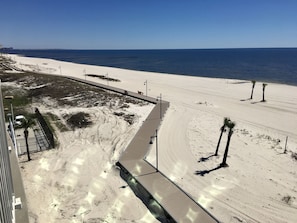 On the beach
