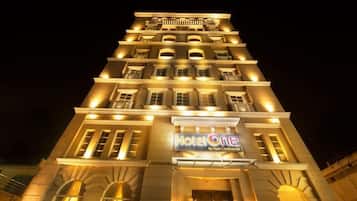 Front of property – evening/night