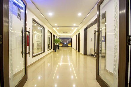 Interior entrance. Hotel One Sahiwal