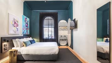 Desk, iron/ironing board, free WiFi, bed sheets