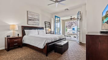 Skrivebord, strykejern/-brett, wi-fi og sengetøy