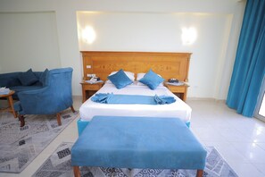 Minibar, in-room safe, blackout drapes, free rollaway beds