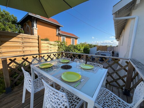 Family house in Arcachon with air conditioning