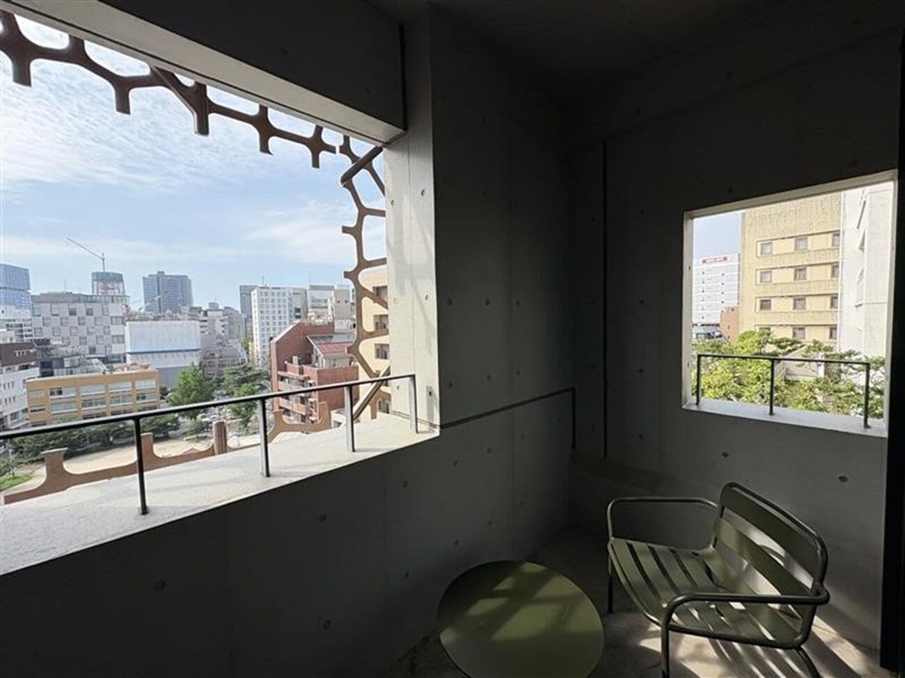 Studio, 2 Twin Beds, Corner (Side by Side Plus) | Balcony view