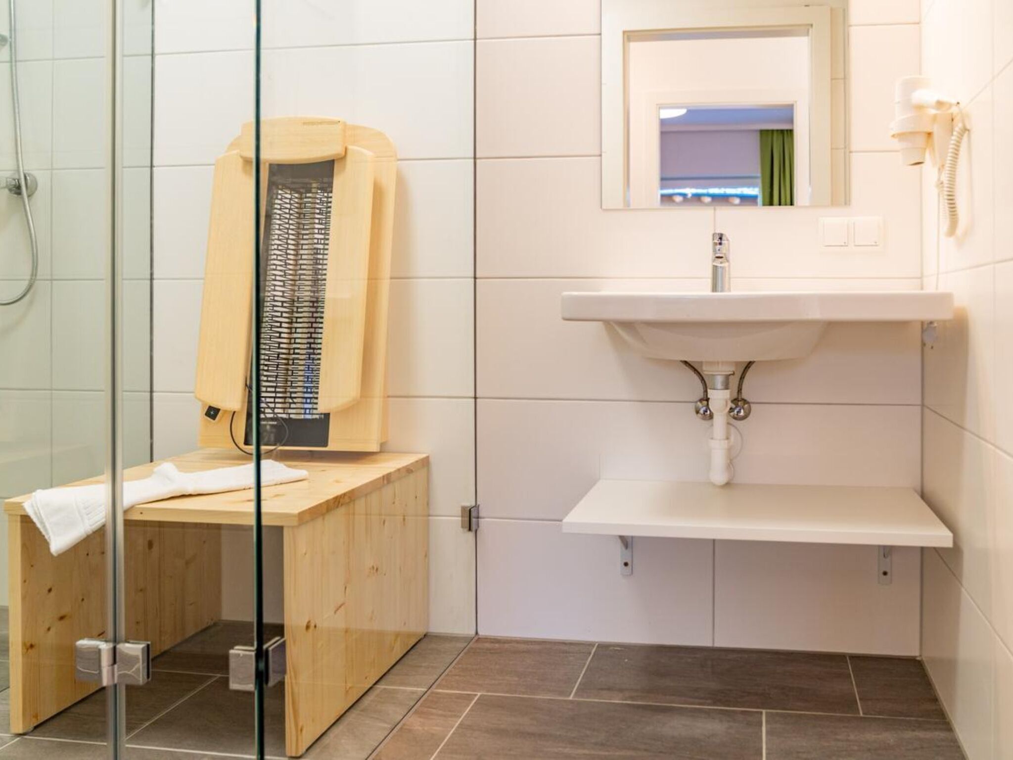 Dusche, Handtücher