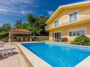 Exterior - Beautiful Home With Swimming Pool and sea View (Vinodol)