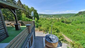 Chalet | Uitzicht vanuit accommodatie