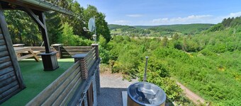 Chalet in Beffe With Hot Tub & Valley Views