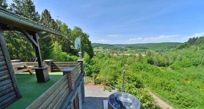 Chalet in Beffe With Hot Tub & Valley Views