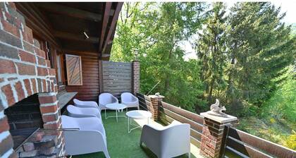 Chalet in Beffe With Hot Tub & Valley Views