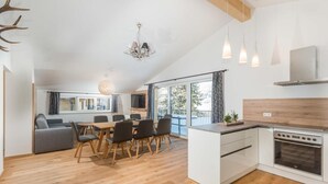 Living room - Blissful Holiday Home in Schladming Rohrmoos With Balcony (Schladming)