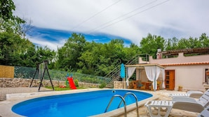Indoor pool, outdoor pool - Adorable Holiday Home With Private Swimming Pool (Vinodol)